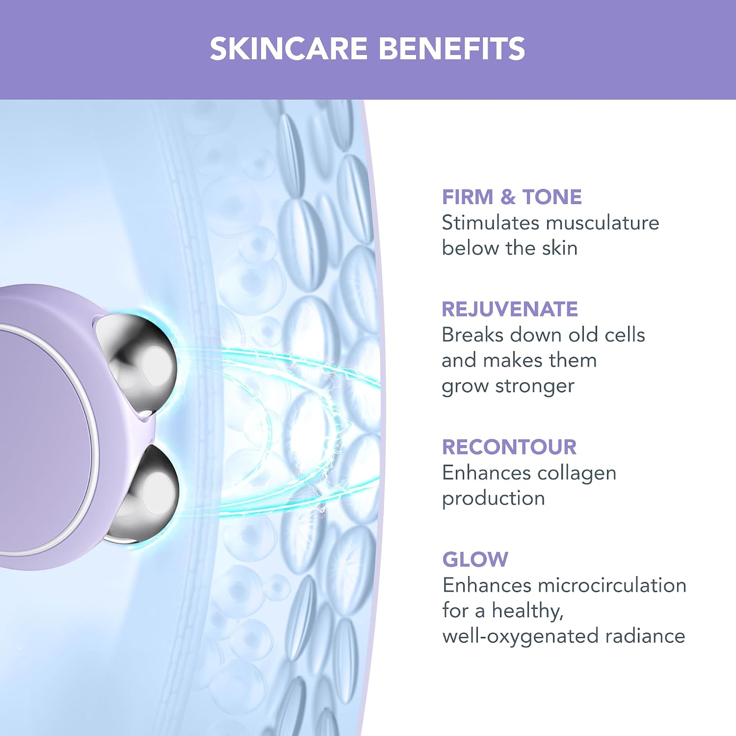 Detalle de FOREO BEAR mini microcorrente 30 ml antietà
