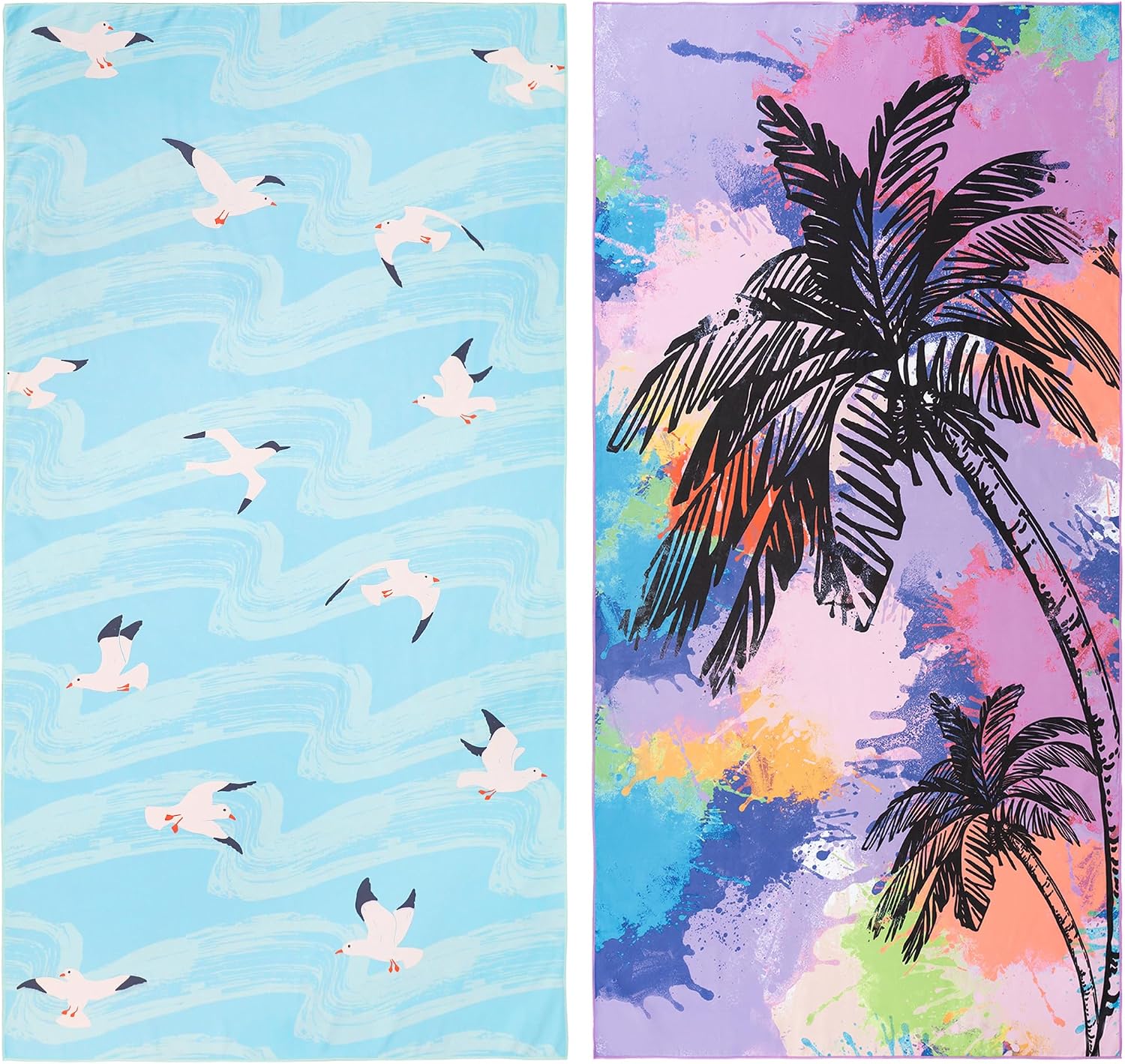 Thumbnail 6 de Winthome Beach Towel 2 Pack 90×180cm
