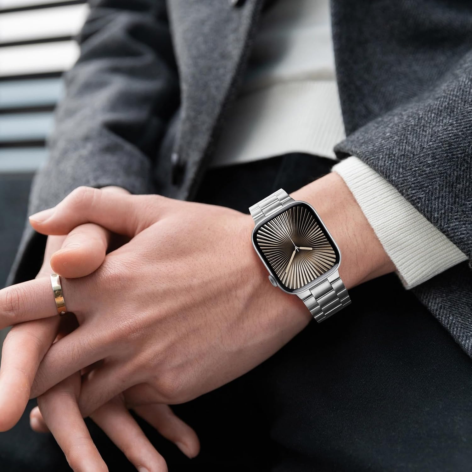 Detalle de Anlinser Metal straps for Apple Watch 42mm