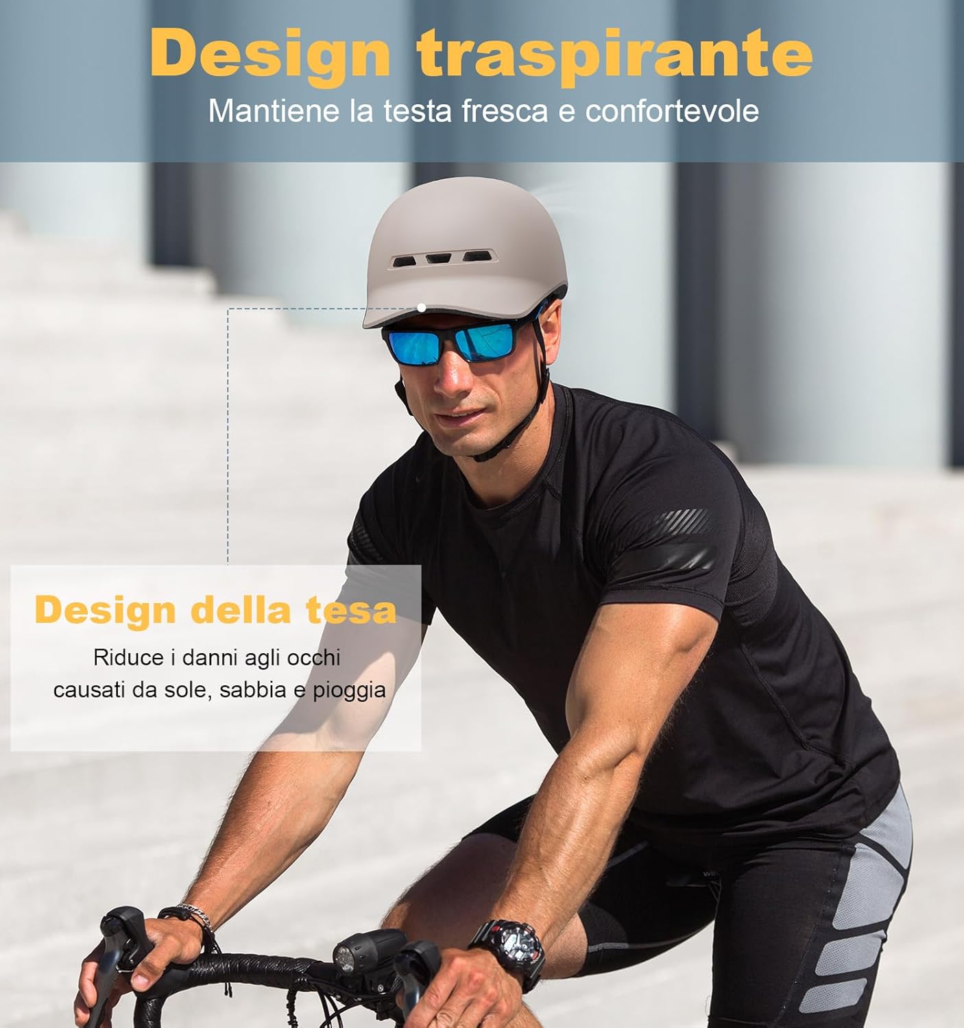 Detalle 2 de Shinmax Casco bici 56-62 cm leggero