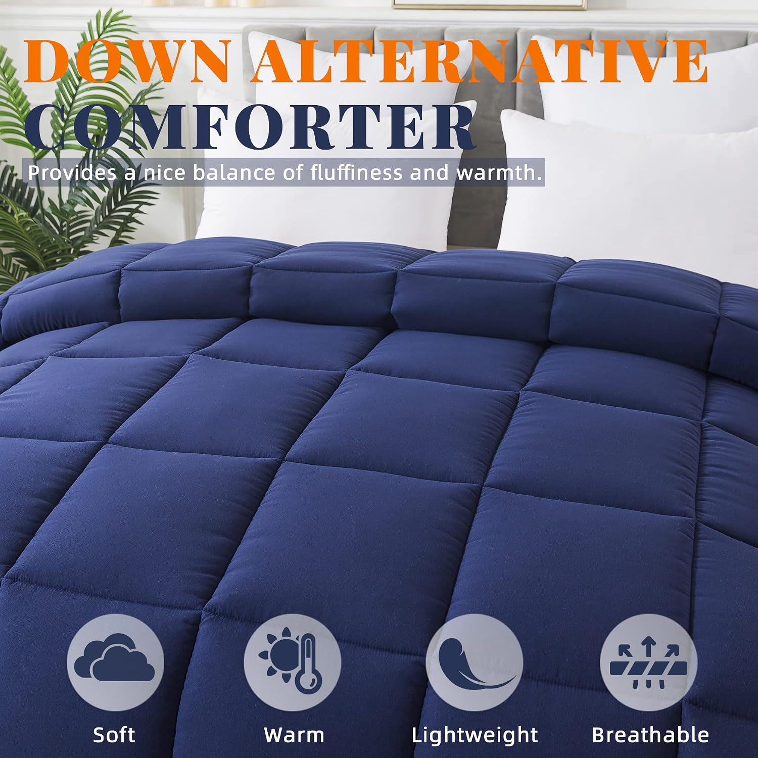 Detalle de Down Alternative Comforter, Full Size