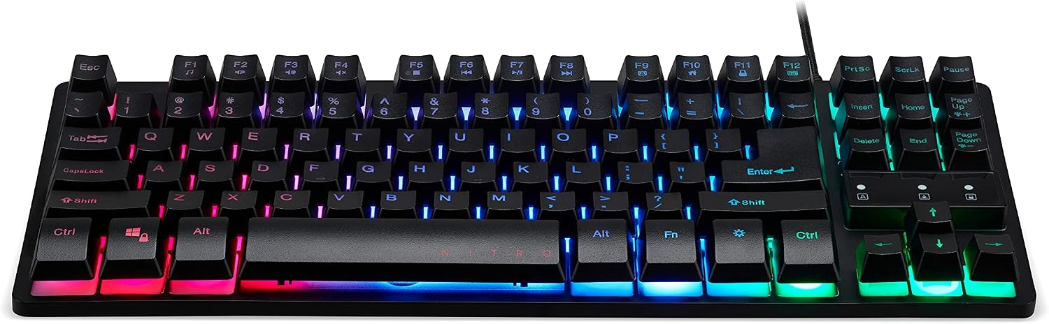 Thumbnail 4 de Acer Nitro NKW120 Teclado gaming RGB 36×13,7×3,9 cm ⌨