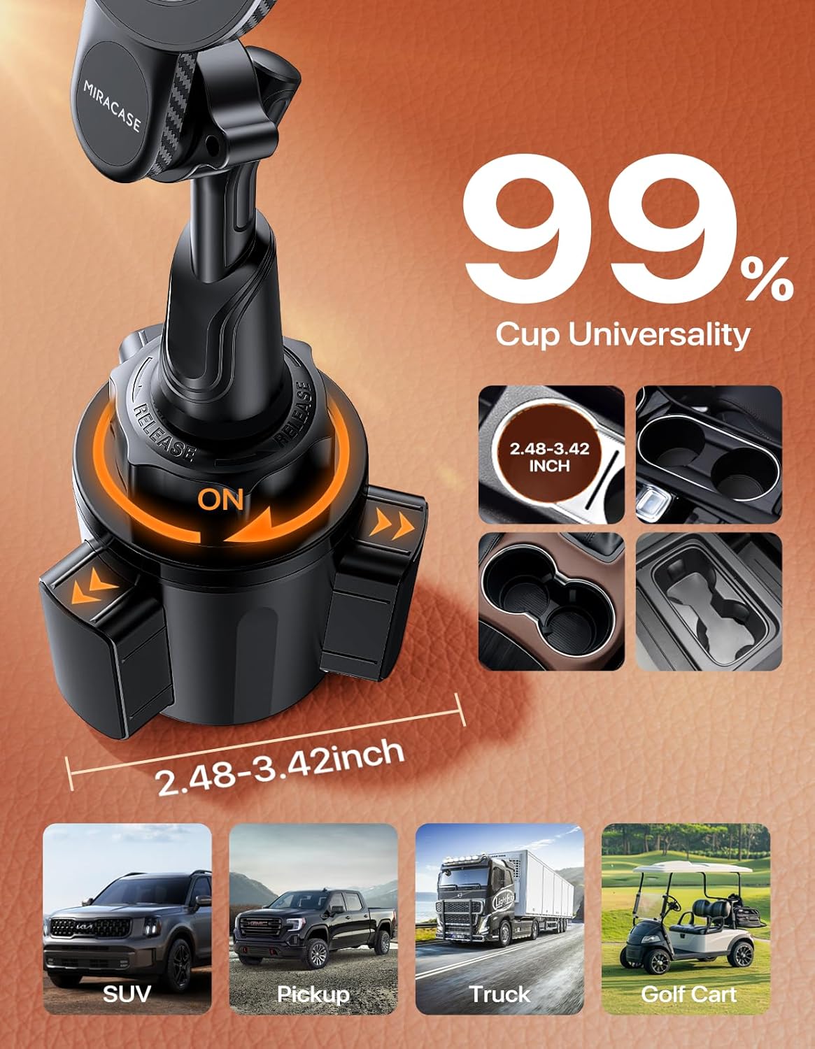 Thumbnail 5 de Miracase MagSafe Car Mount 2235gf