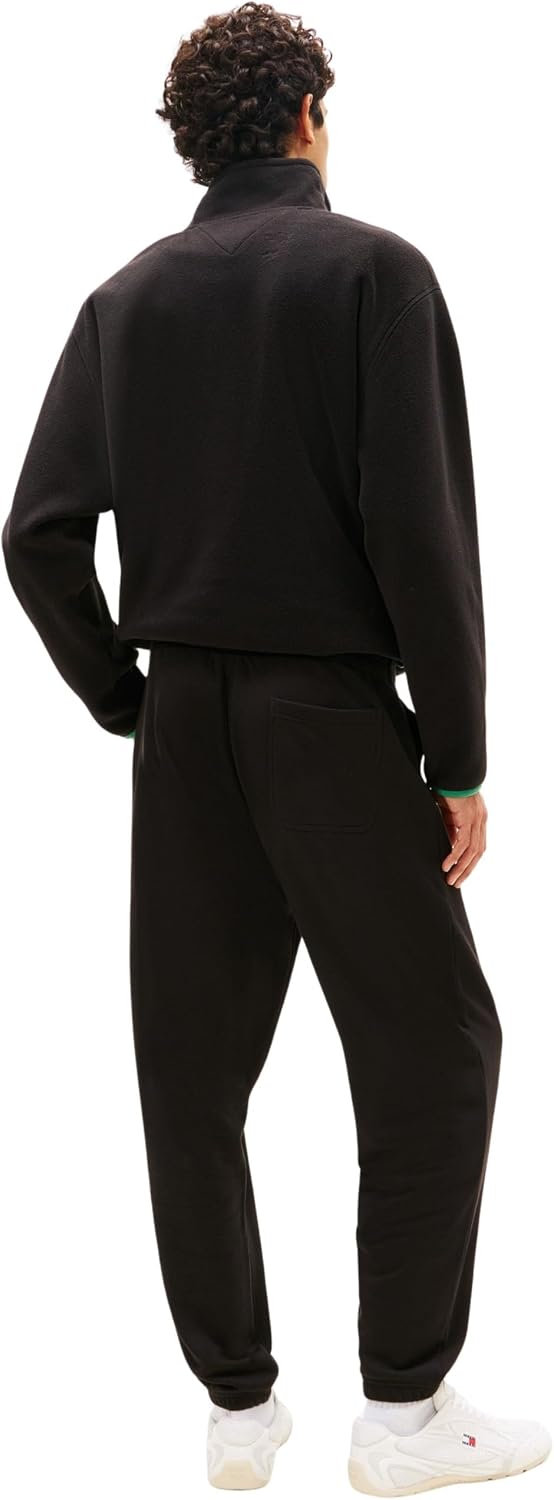 Detalle 2 de Tommy Jeans TJM Reg Linear Sweatpant DM0DM23014 — Pantaloni da tuta da uomo, comfort casual e stile streetwear