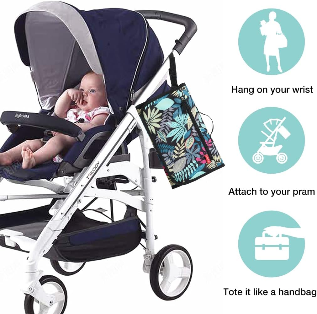 Thumbnail 4 de Lekebaby Portable Nappy Changing Mat Jungle 🧷