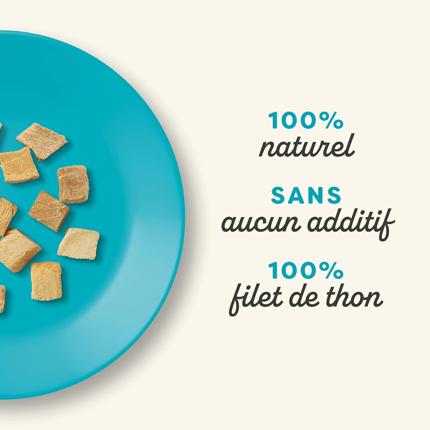 Detalle de Applaws Friandises pour Chat 100% Naturelles - Filet de Thon Lyophilisé, Pack 12 sachets de 10 g