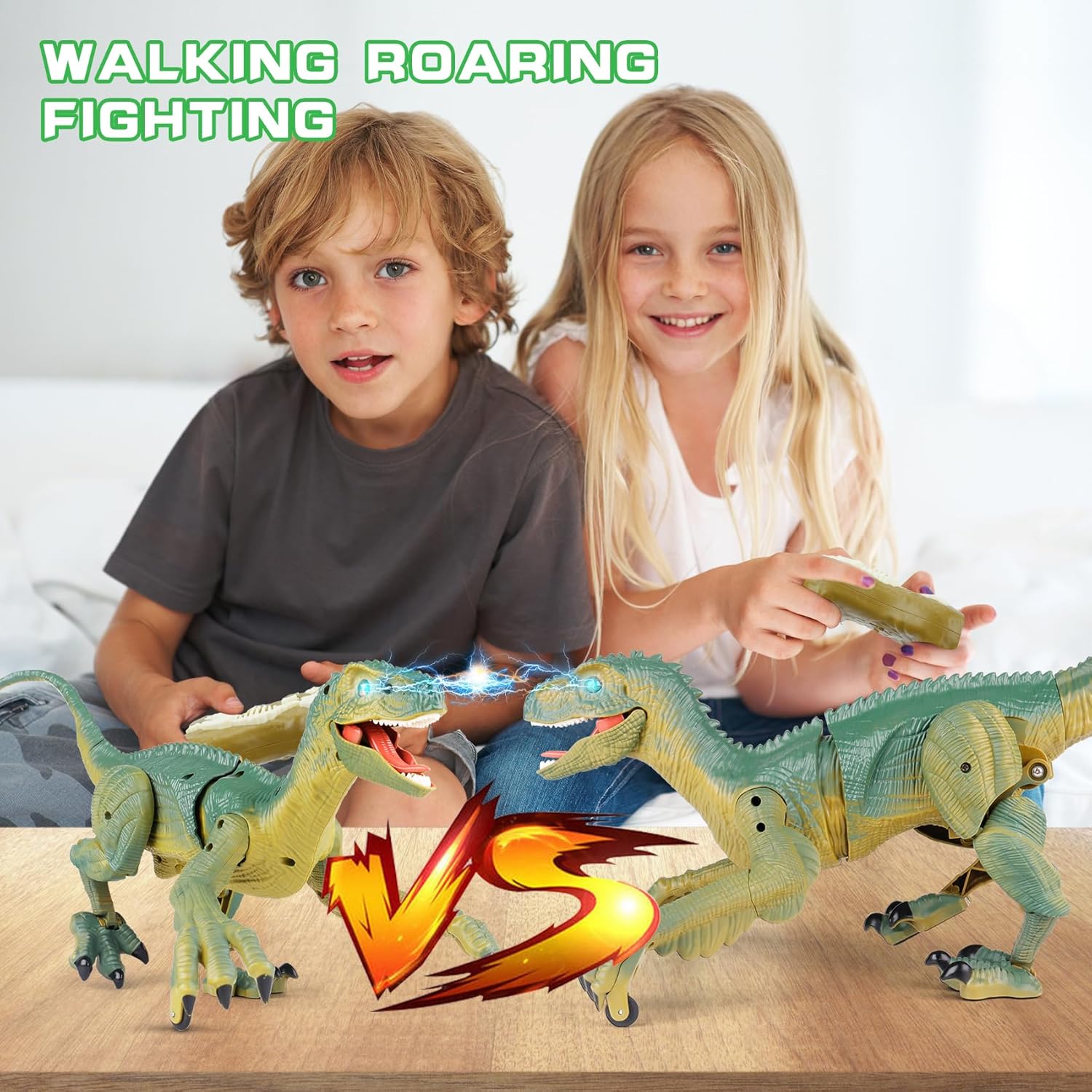 Detalle de VERTOY Velociraptor RC Dinosaur Toy