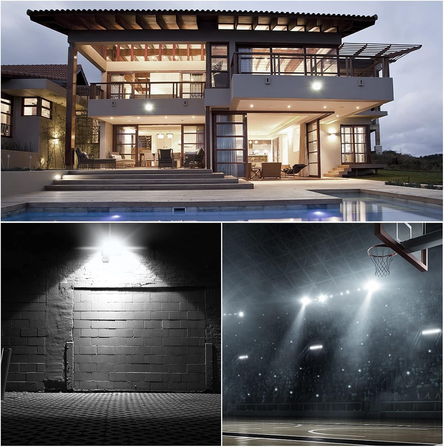 Thumbnail 6 de Realky 50W Fari Led Esterno con Sensore di Movimento—Illuminazione potente e affidabile per giardino e cortile