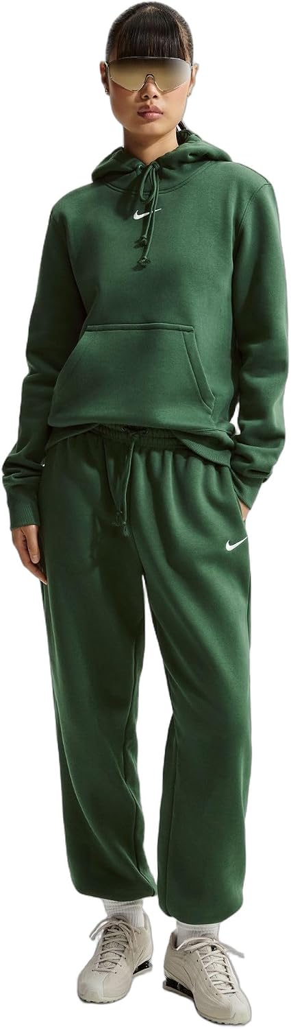 Detalle de Nike W NSW PHNX FLC HR OS PANT 2 FZ5996-410 – damskie spodnie dresowe z polaru