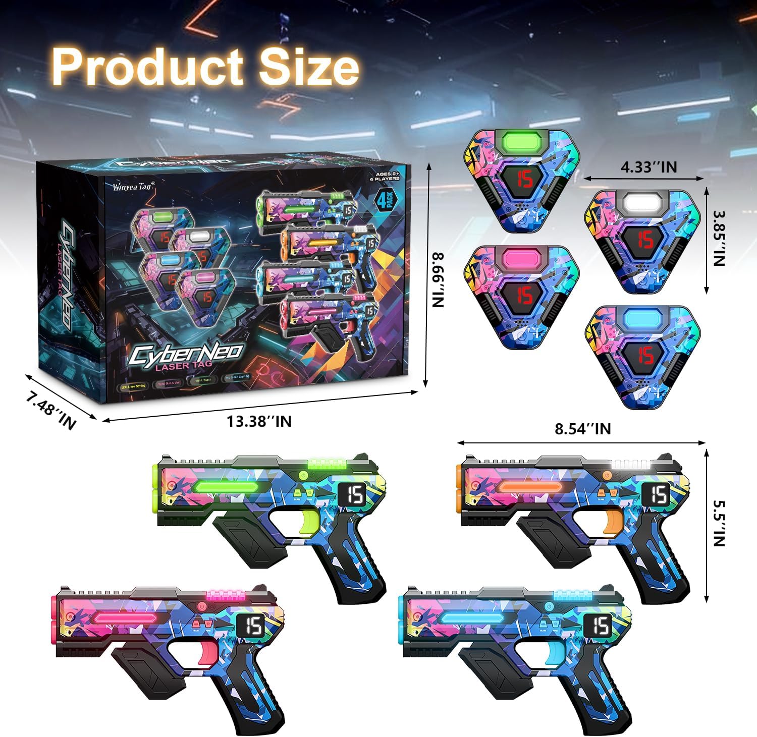 Thumbnail 6 de Laser Tag Set 150 ft