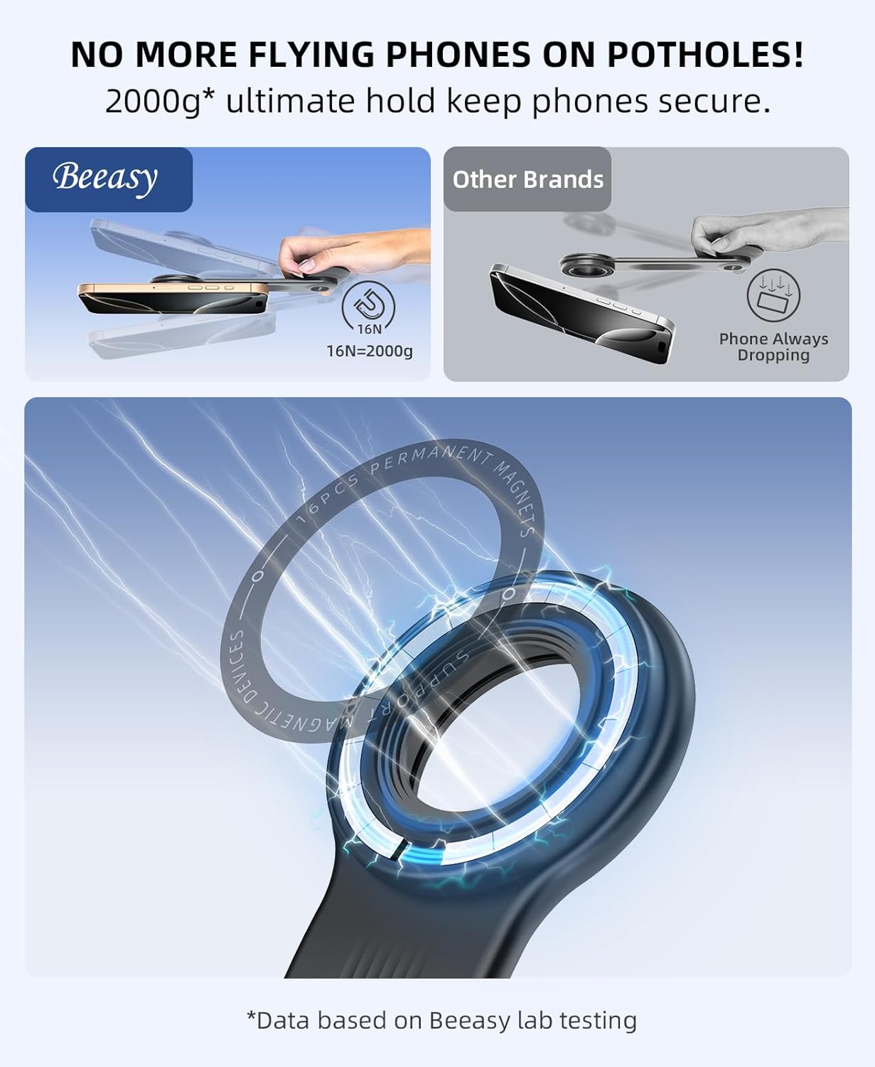 Thumbnail 5 de Beeasy for MagSafe Car Mount 360°
