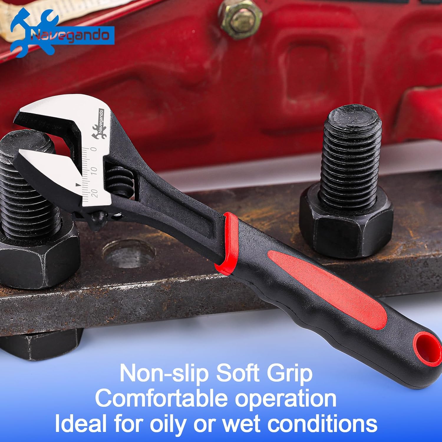 Thumbnail 3 de Navegando 8 Inch Adjustable Wrench