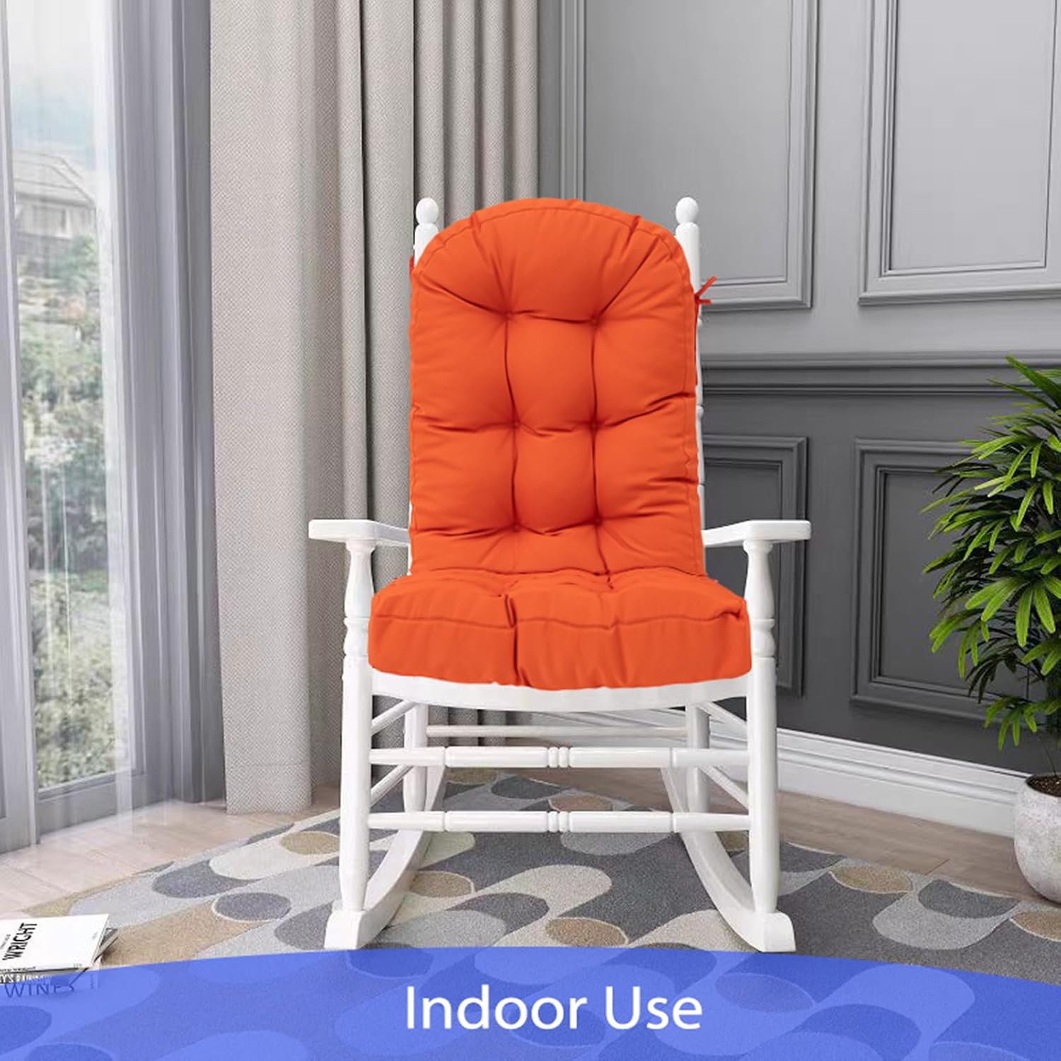 Detalle de STillcomsy Adirondack Chair Cushion Orange
