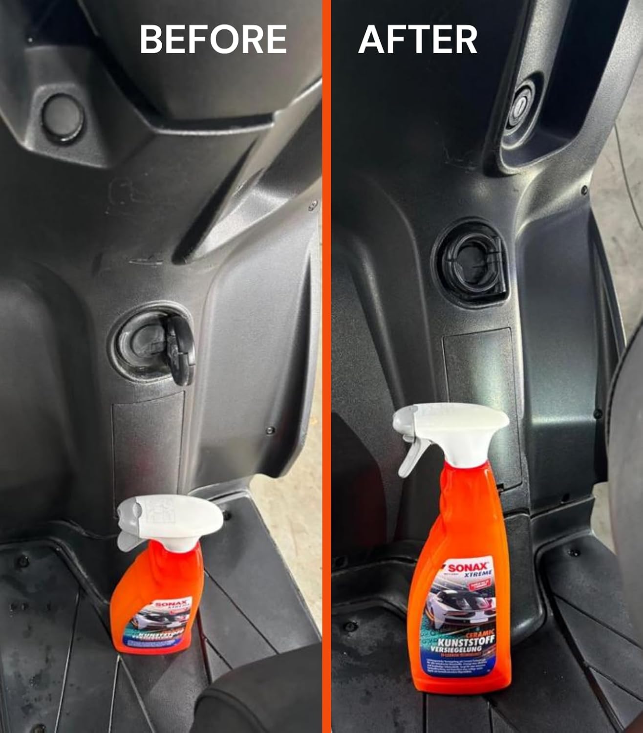 Detalle 2 de SONAX XTREME Ceramic plastskydd 750 ml – satinfinish och UV-skydd