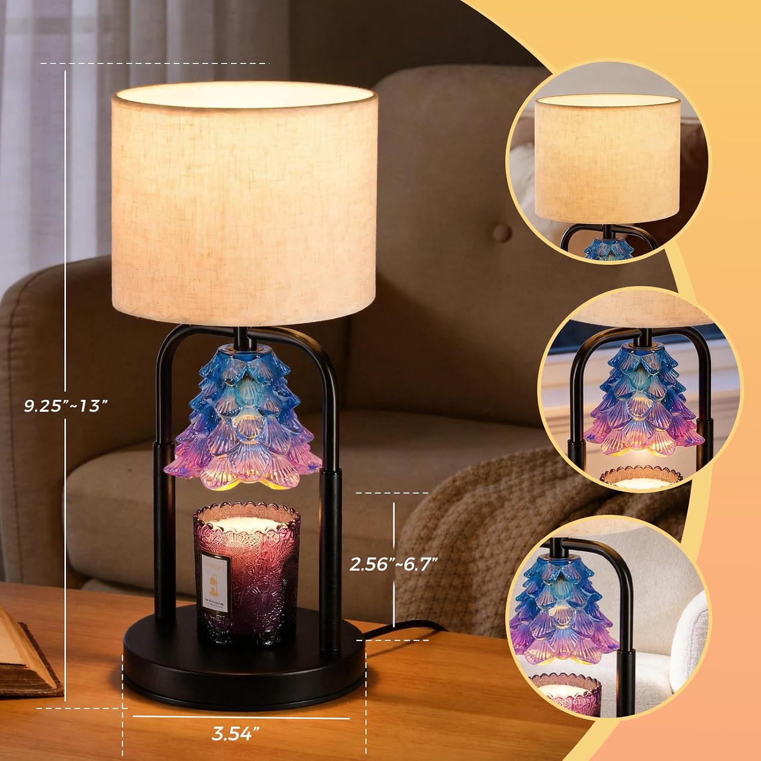 Detalle 2 de Candle warmer lamp