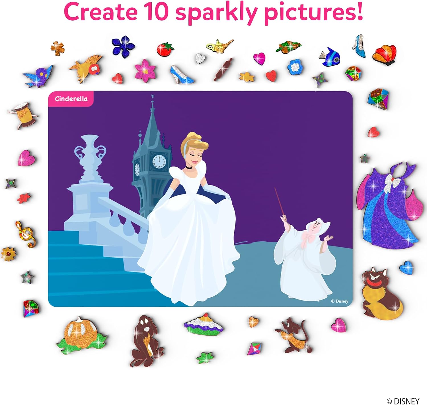 Detalle 2 de Skillmatics Foil Fun Disney Princess 10 kits