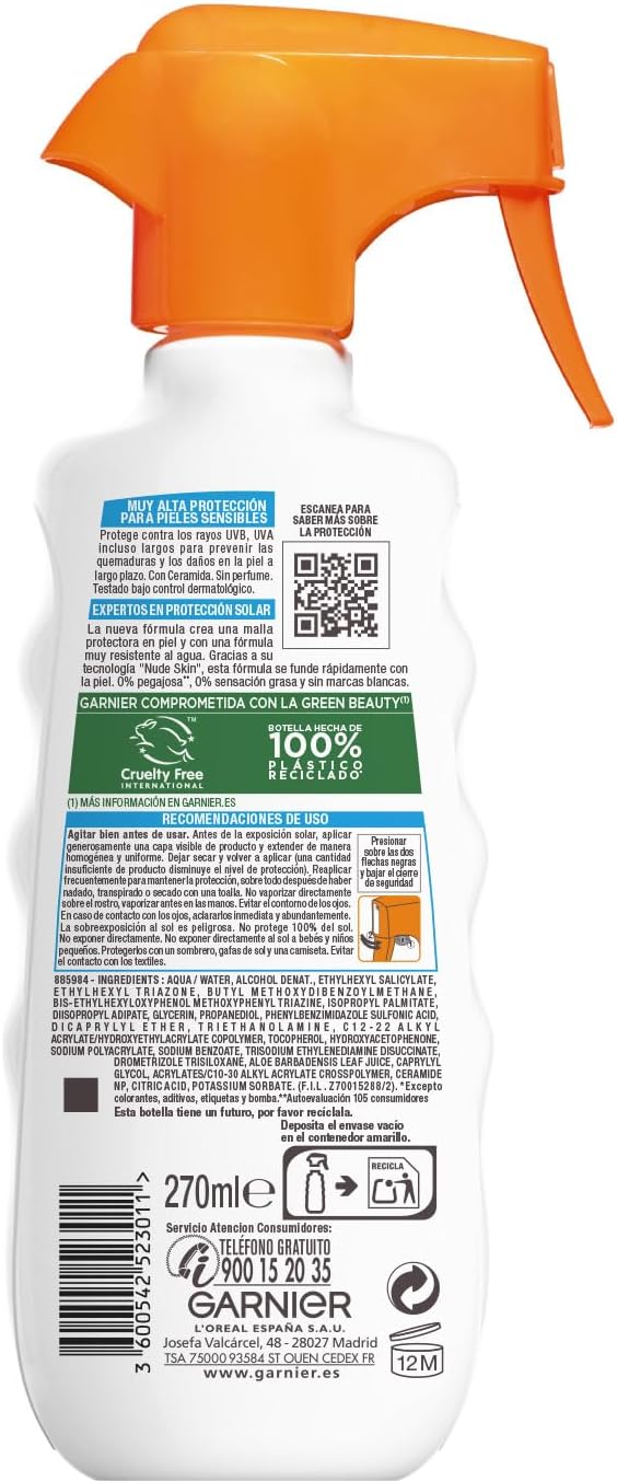 Thumbnail 1 de GARNIER DELIAL Sensitive Advanced Leche Solar IP50+ ☀
