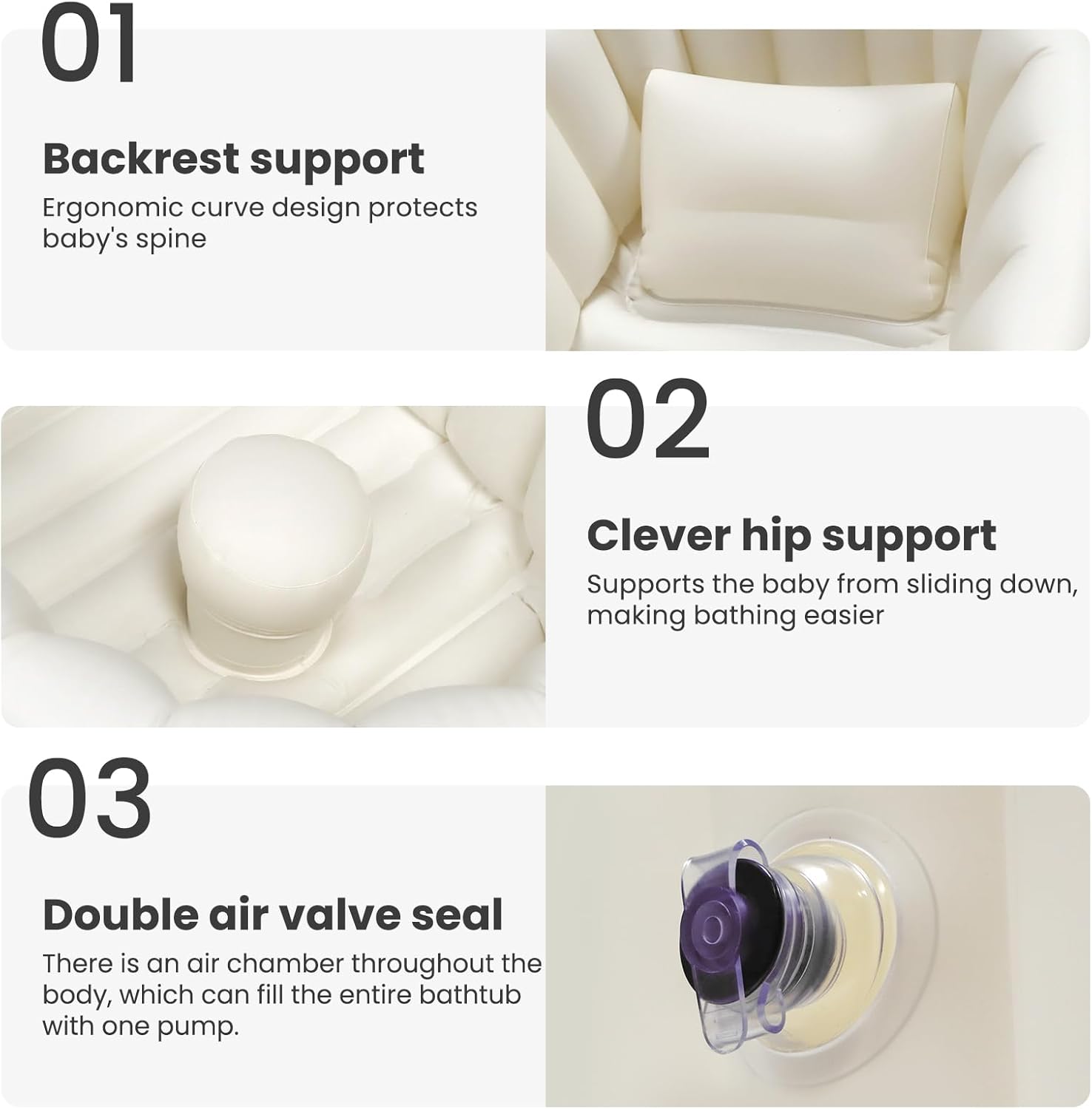 Thumbnail 1 de Inflatable Baby Bath Tub