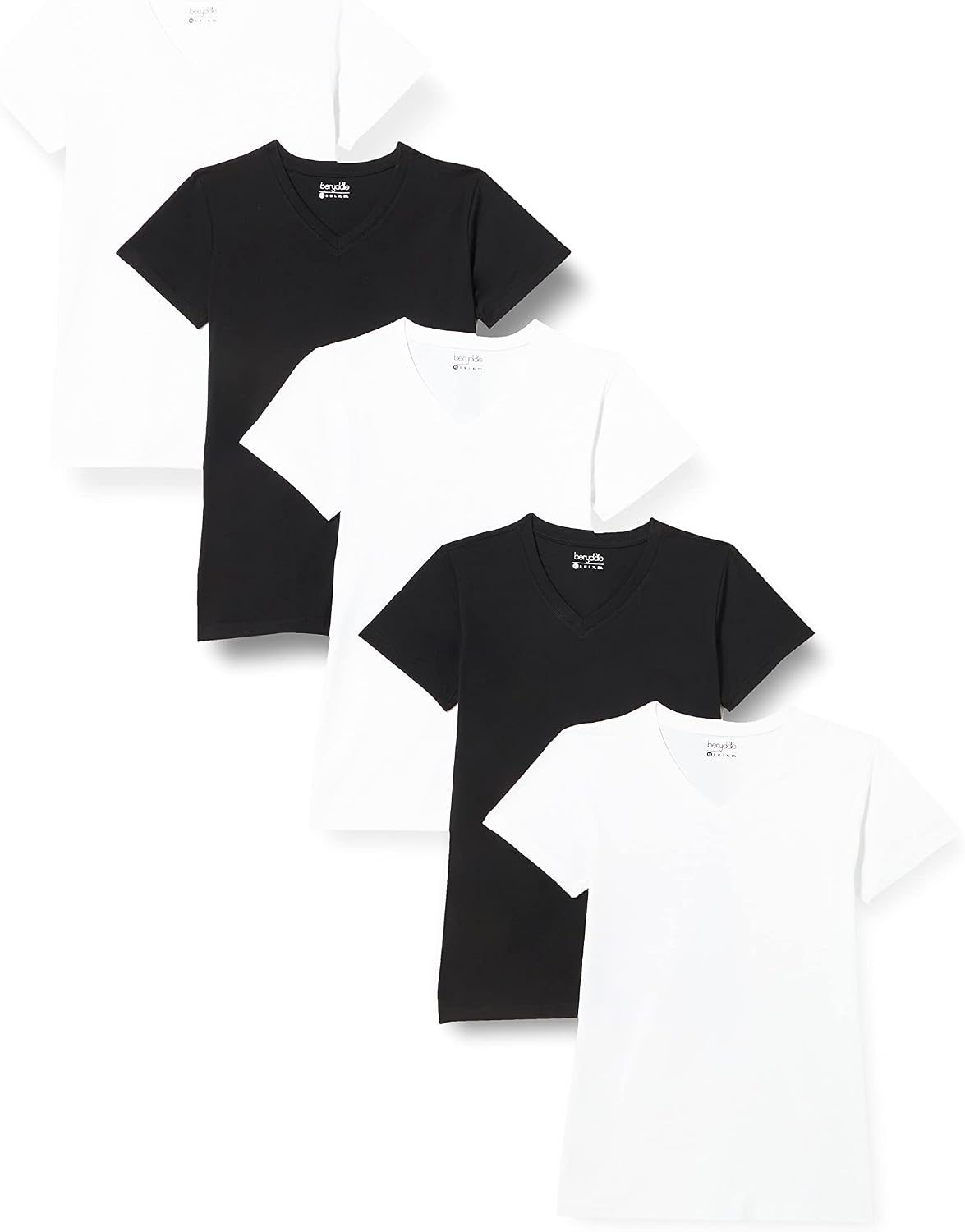 Thumbnail 6 de berydale Camisetas Mujer cuello en V 100% Algodón