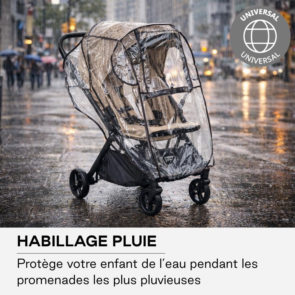 Detalle 2 de Jane Habillage pluie pour poussette universel