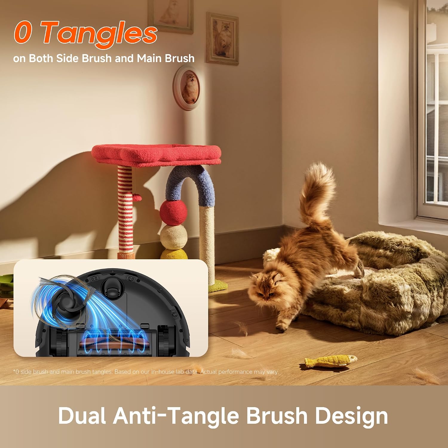 Detalle 2 de DREAME D20 Air Plus RLF41GD Robot Vacuum and Mop, 20,000Pa, Auto-Empty