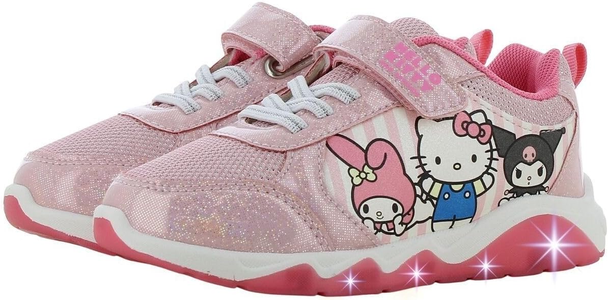 Detalle de Leomil Parent_HK_Sneakers_Girl_LED_All Hello Kitty-sneakers met lichtjes en EVA-zool