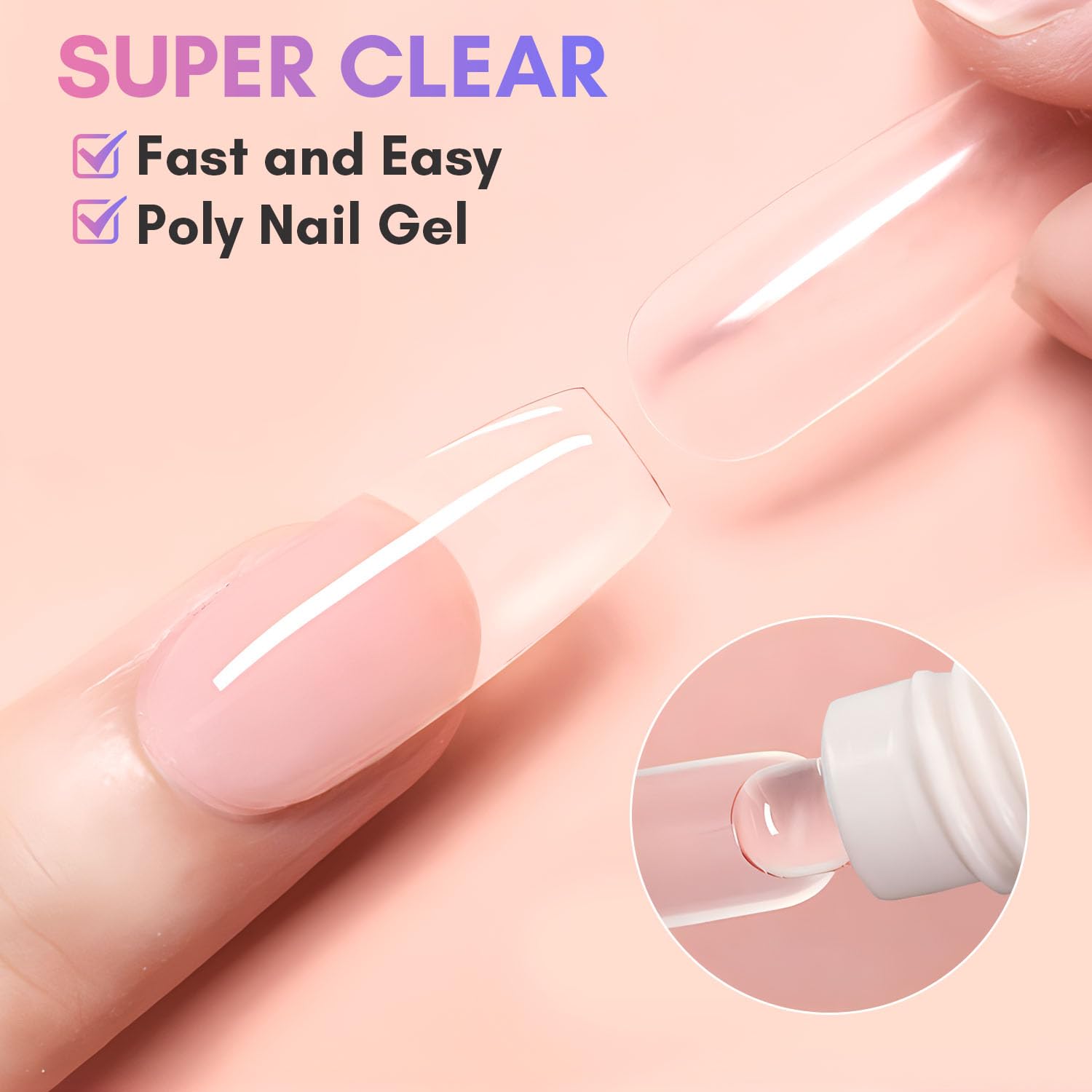 Thumbnail 1 de Makartt Poly Nail Extension Gel 50 ML 💅
