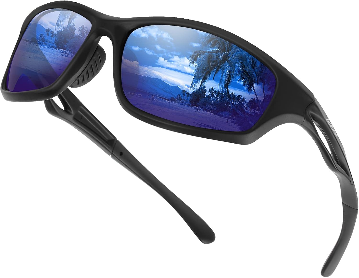 Detalle 2 de Duduma Occhiali da sole polarizzati sportivi per uomo e donne – protezione UV400 e lenti TAC per ciclismo, pesca e outdoor