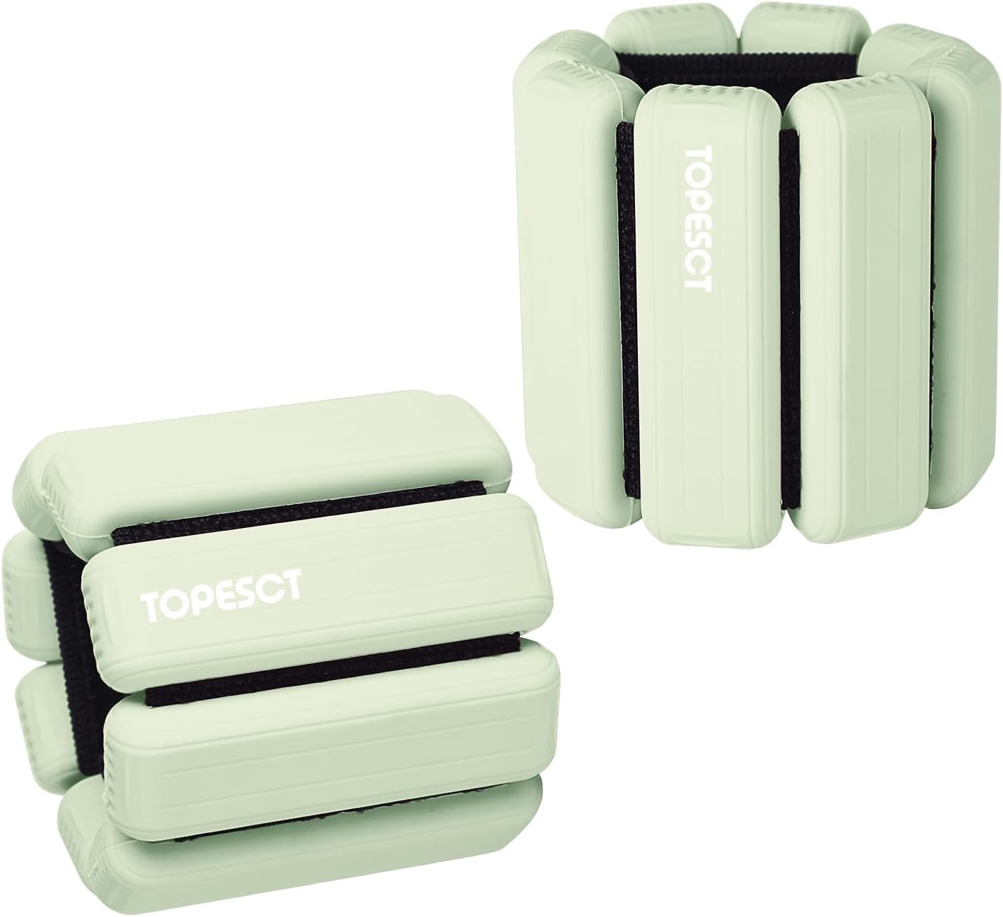 TOPESCT Adjustable Wrist Weights 1lb Set of 2