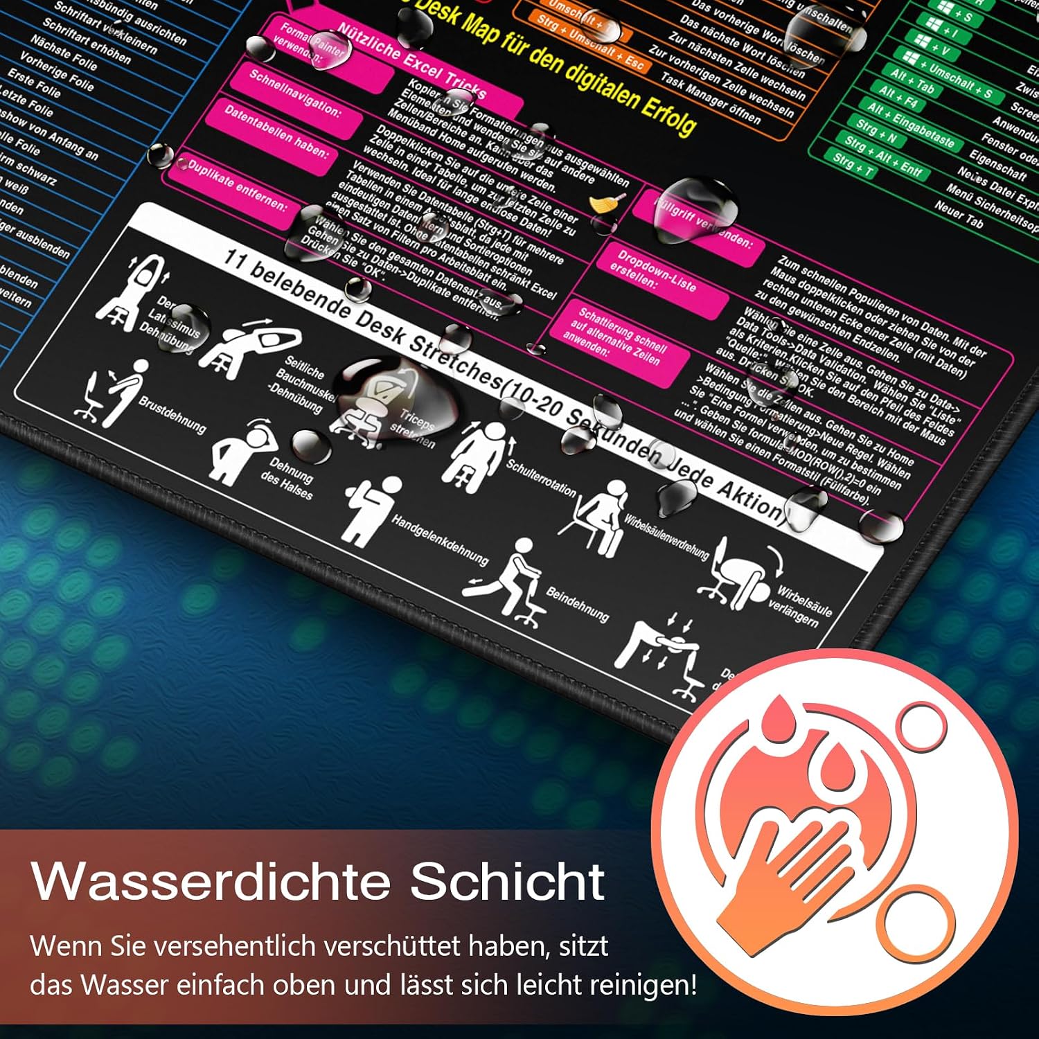 Thumbnail 5 de Excel Mauspad 300 x 250 mm für Office ⌨