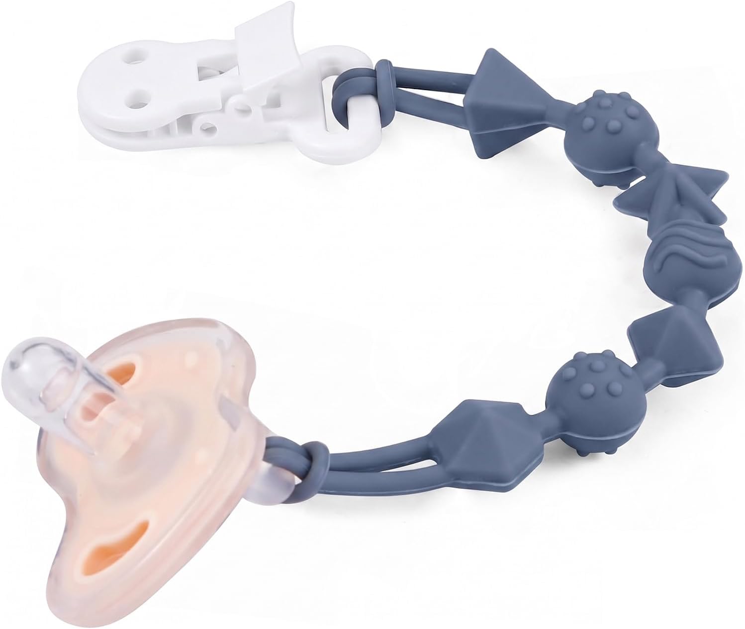 Thumbnail 3 de PandaEar 5 Pack Silicone Pacifier Clips