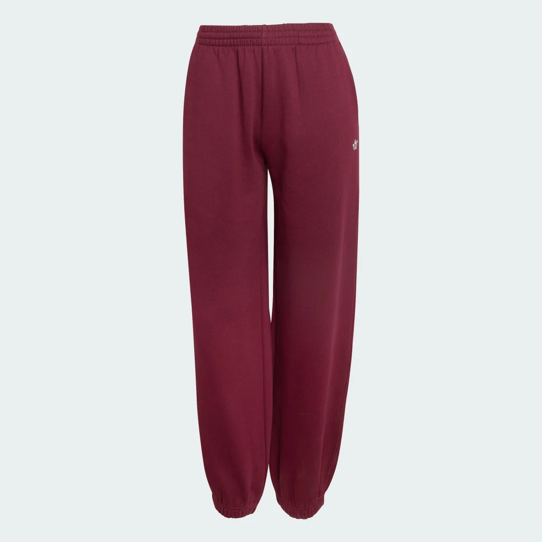 Thumbnail 3 de Pantalón de chándal Essentials Loose de felpa de Adidas (color Burgundy)