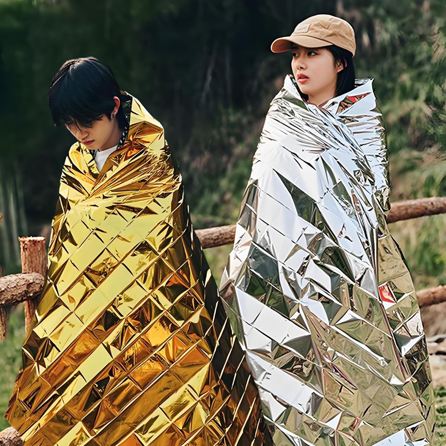 Thumbnail 1 de iwontalersy Couvertures de survie 160 x 210 cm 🏕