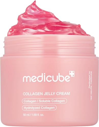 Detalle de medicube Collagen Jelly Cream: brillantezza, idratazione e supporto all’elasticità