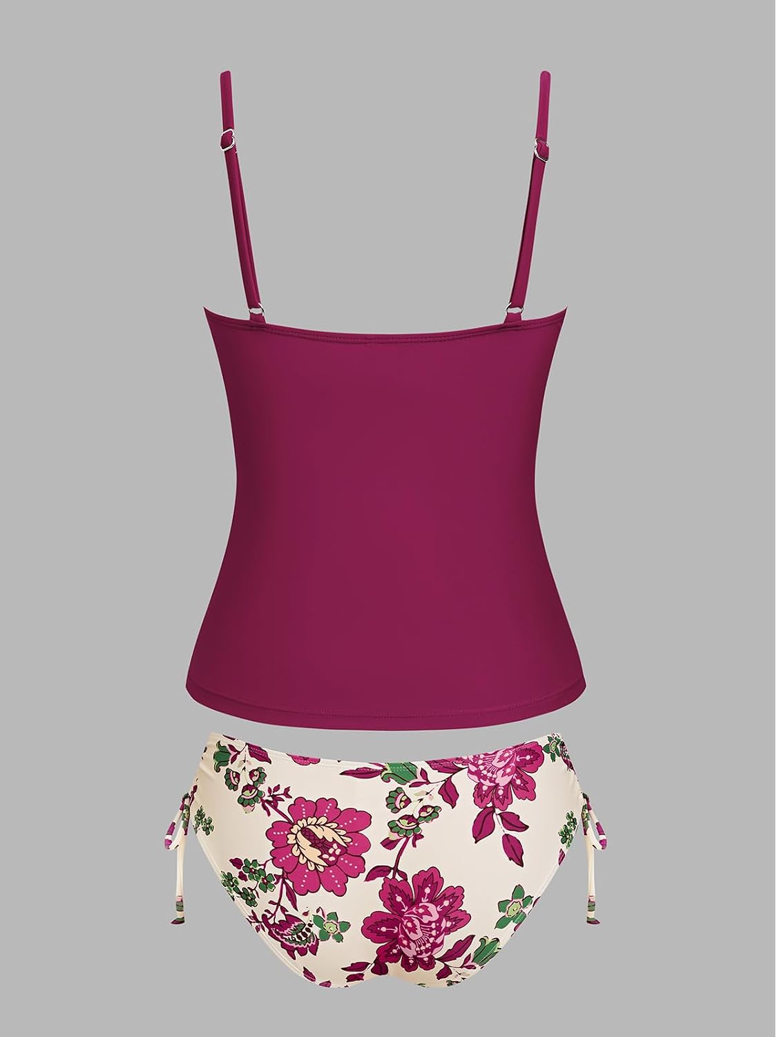 Thumbnail 6 de CUPSHE Tankini femme Col rond Bretelles réglables