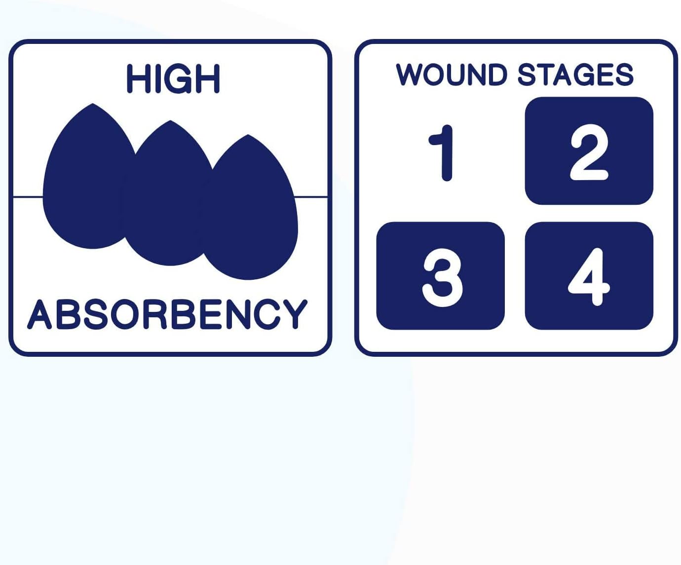 Detalle 2 de MedVance 4"x4" Silicone Foam Adhesive Dressings, Sterile, Box of 10