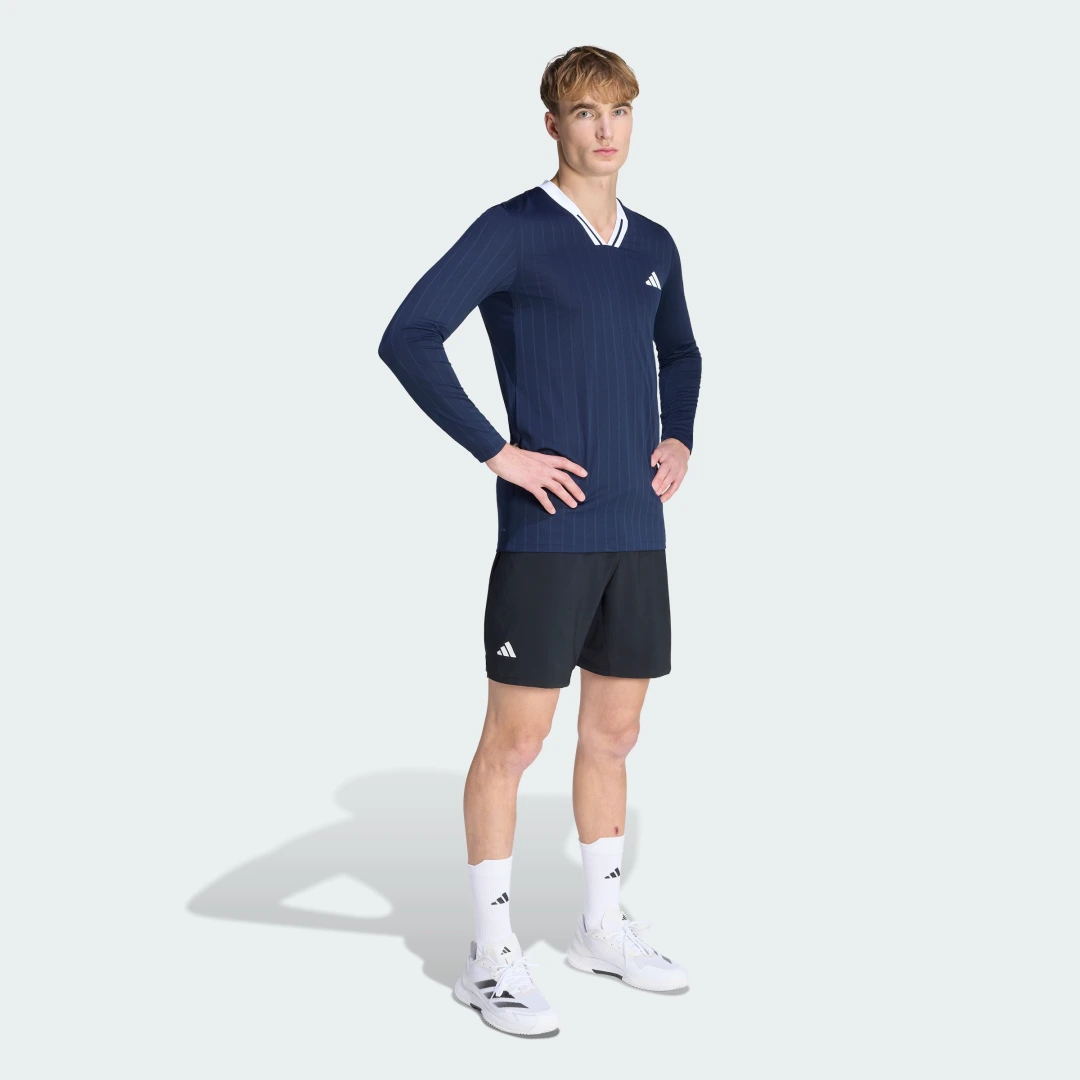 Thumbnail 2 de Camiseta técnica de tenis de manga larga Climacool de Adidas
