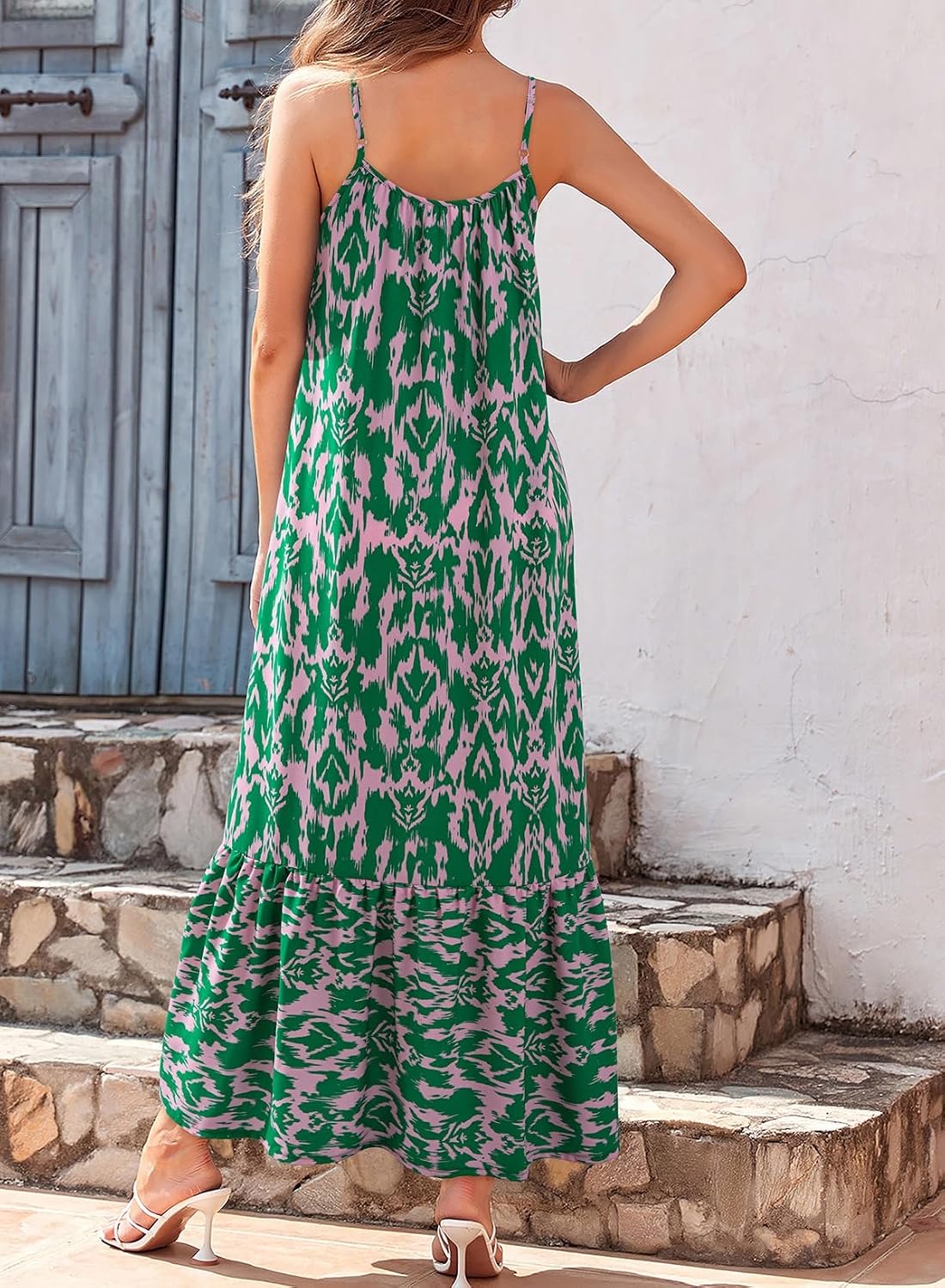 Thumbnail 1 de Dokotoo Women Summer Dresses Smocked Maxi 2026