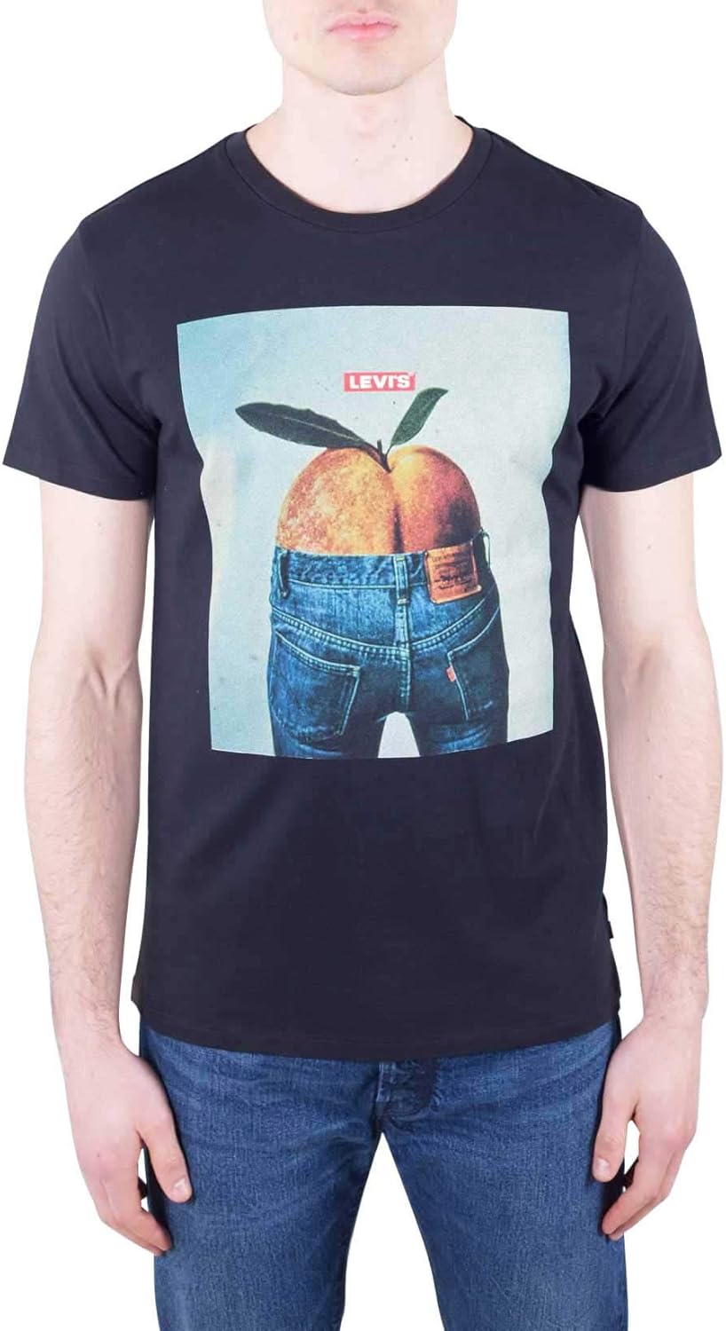 Thumbnail 6 de Levi's Graphic Set-in Neck T-Shirt White Hombre