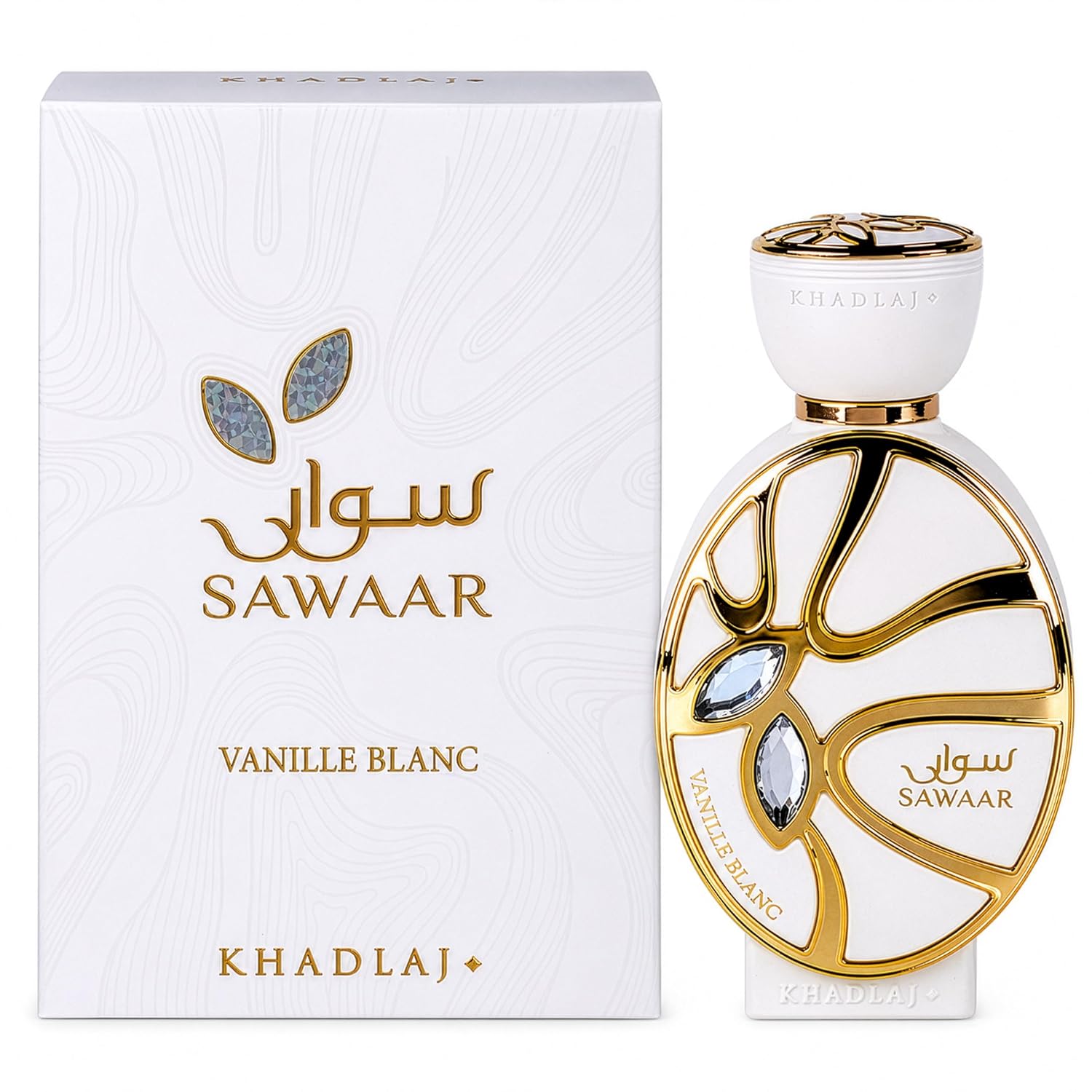 Thumbnail 1 de Khadlaj Sawaar Vanille Blanc Extrait de Parfum, 3.4 oz Vanilla Fragrance