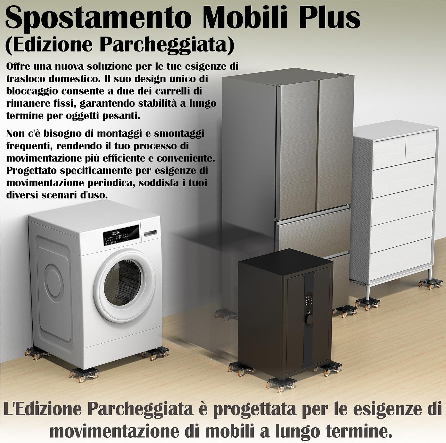 Detalle 2 de ONEON Spostamento Mobili Plus 125 kg