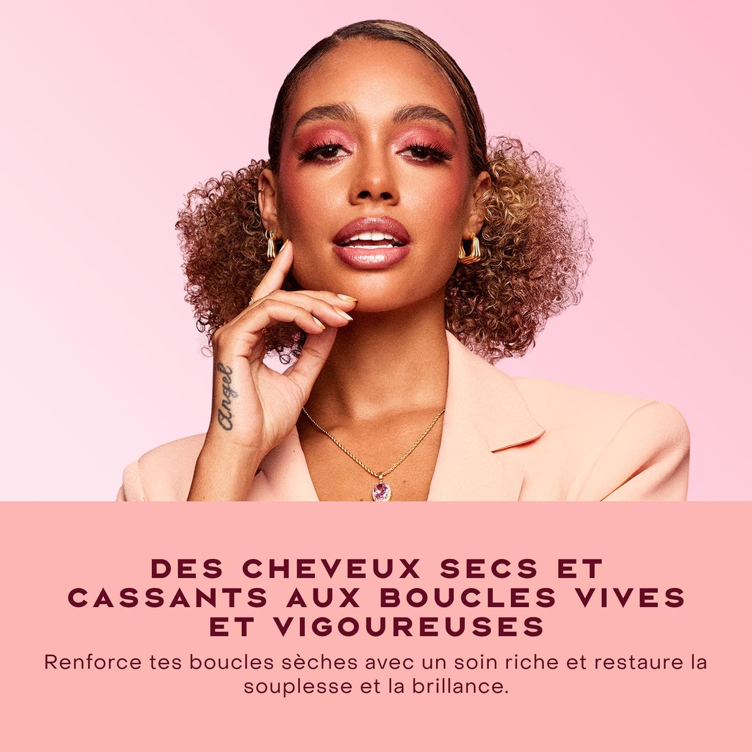 Detalle de SheaMoisture Shampooing Noix de Coco & Hibiscus – 384 ml