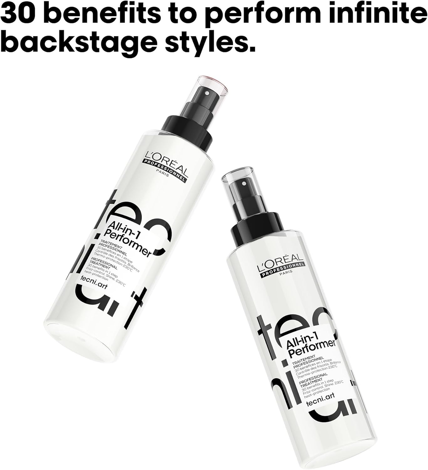 Detalle 2 de L’OREAL PROFESSIONNEL Tecni Art All-In-1 Performer: Spray Coiffant Tenue 24H – 190 ml