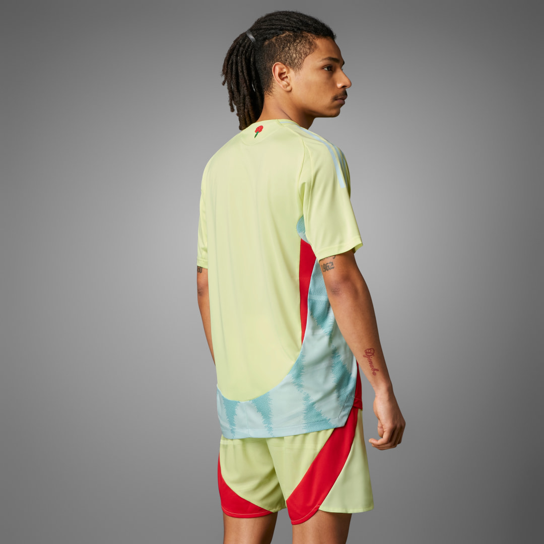Detalle 2 de Camiseta segunda equipación España 2024 Authentic de Adidas – Amarillo