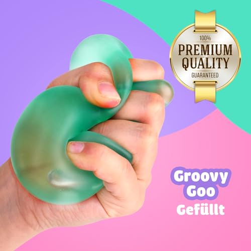 Detalle de LESONG 3er-Pack Sensory Stress Balls – Anti-Stress Bälle für Kinder und Erwachsene
