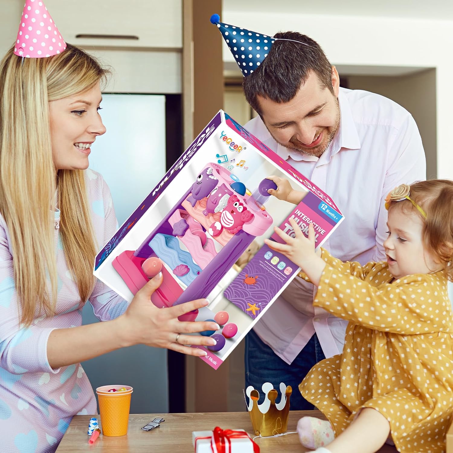 Thumbnail 6 de YEGEER Musical Toddler Toy for 1-2 Years