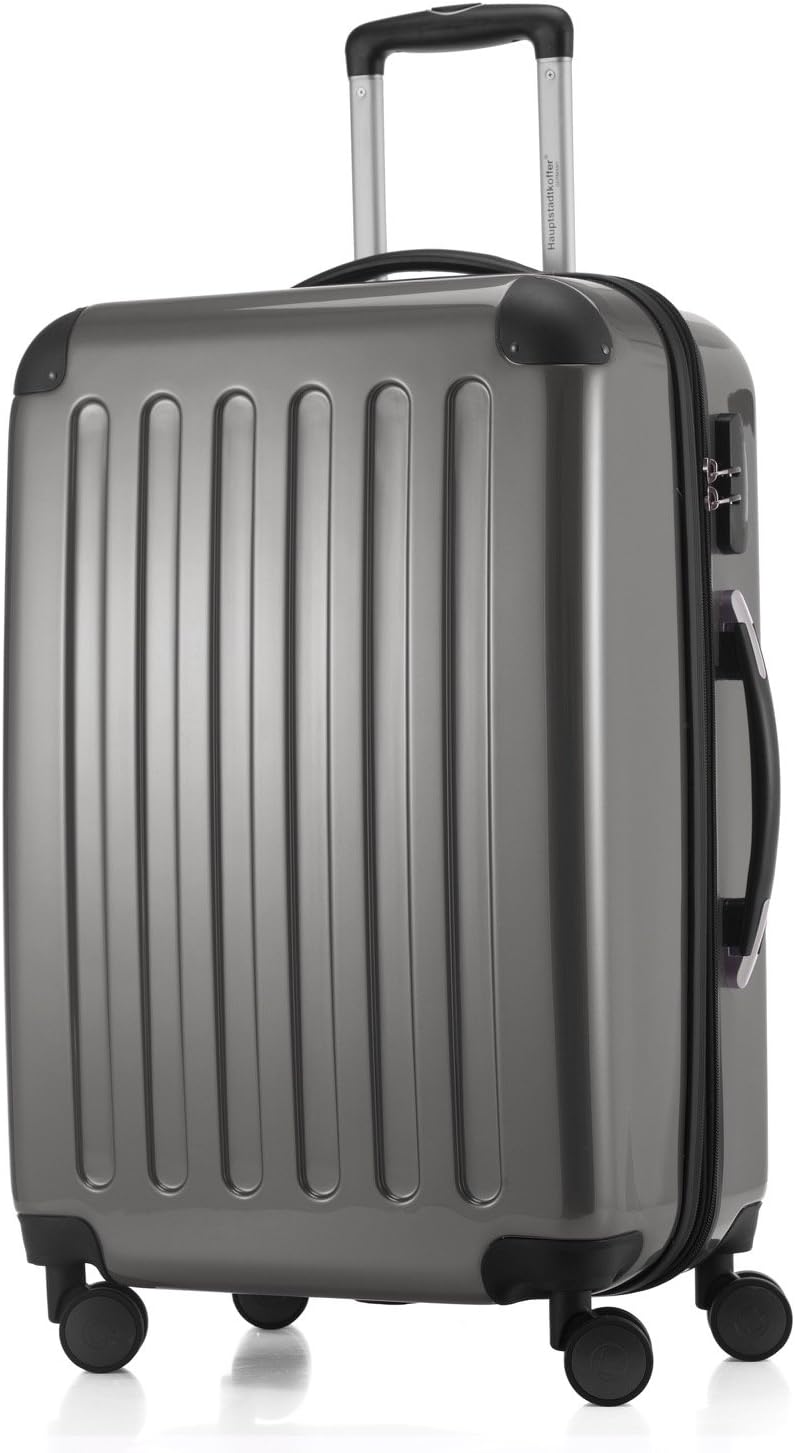 Thumbnail 6 de HAUPTSTADTKOFFER Valigia Rigida Alex 65 cm, 74 L, Gialla – 4 Doppi Ruote