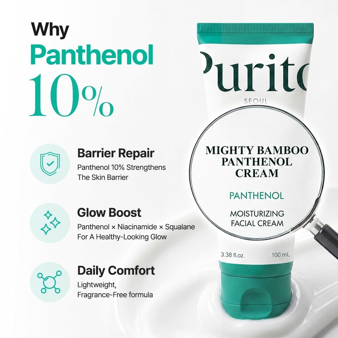 Detalle de PURITO Panthenol 10% Post-Acne Cream ⚙