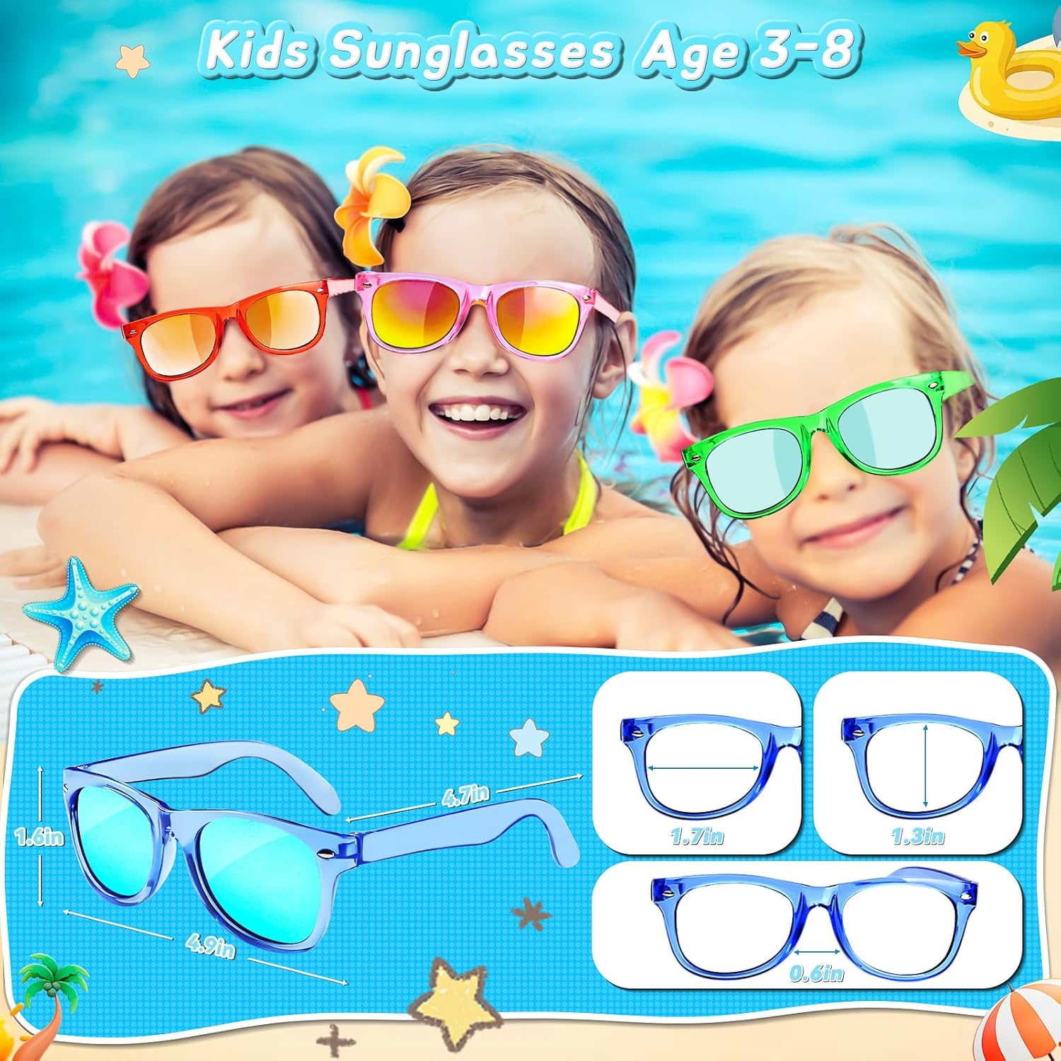 Thumbnail 4 de GKTZ Kids Sunglasses 24-Pack 🕶