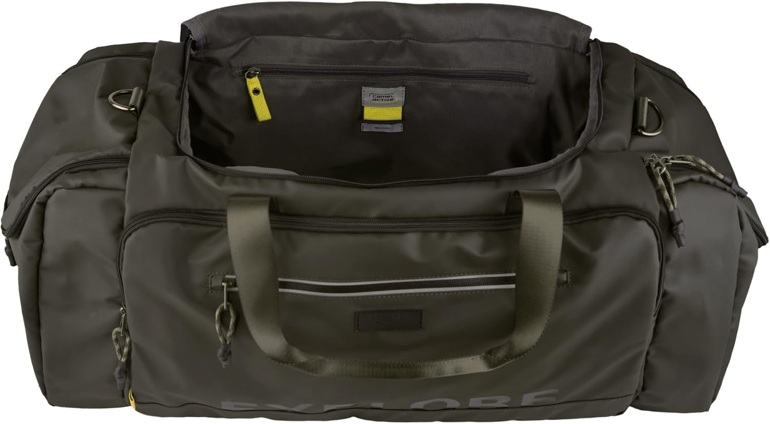 Thumbnail 2 de Camel Active Explore Travel Bag Khaki Dunkelgrün – Reisetasche mit durchdachtem Innenraum